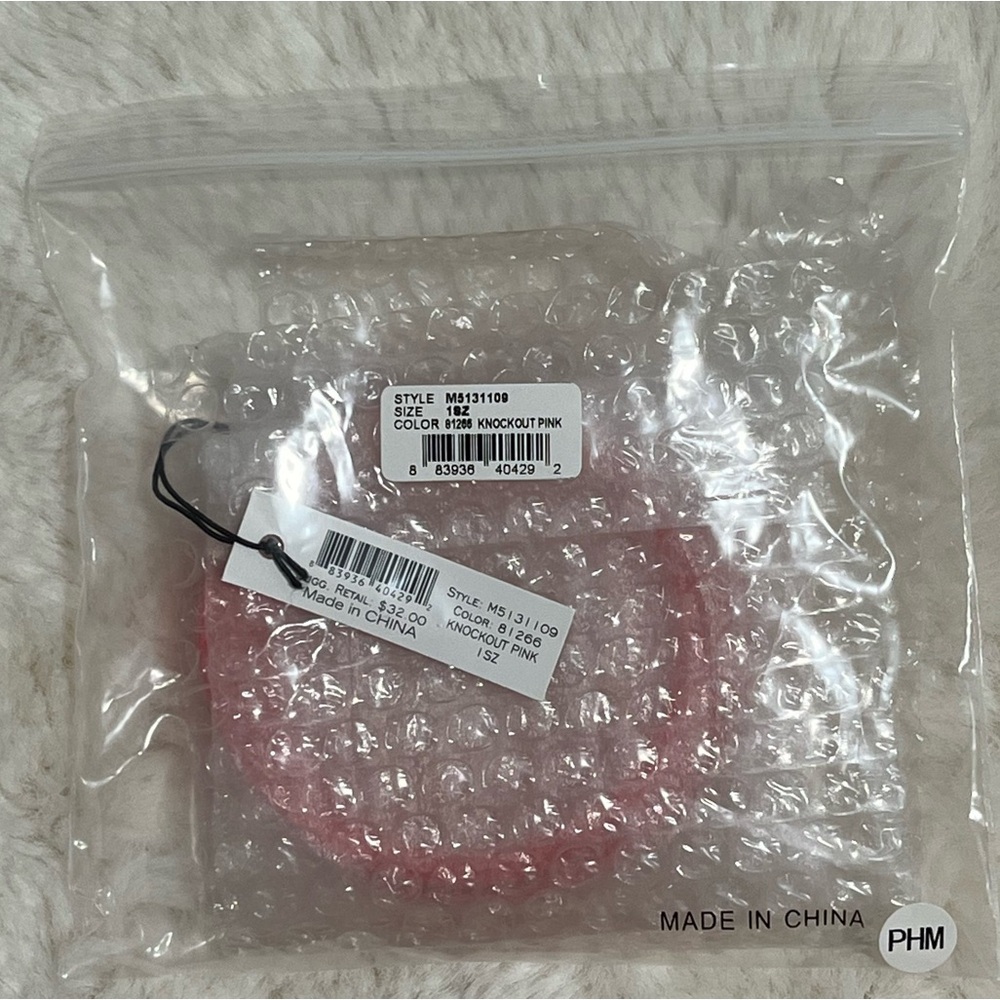 Marc By Marc Jacobs Slinky Wrap Knockout Pink Bracelet - Picture 3 of 3